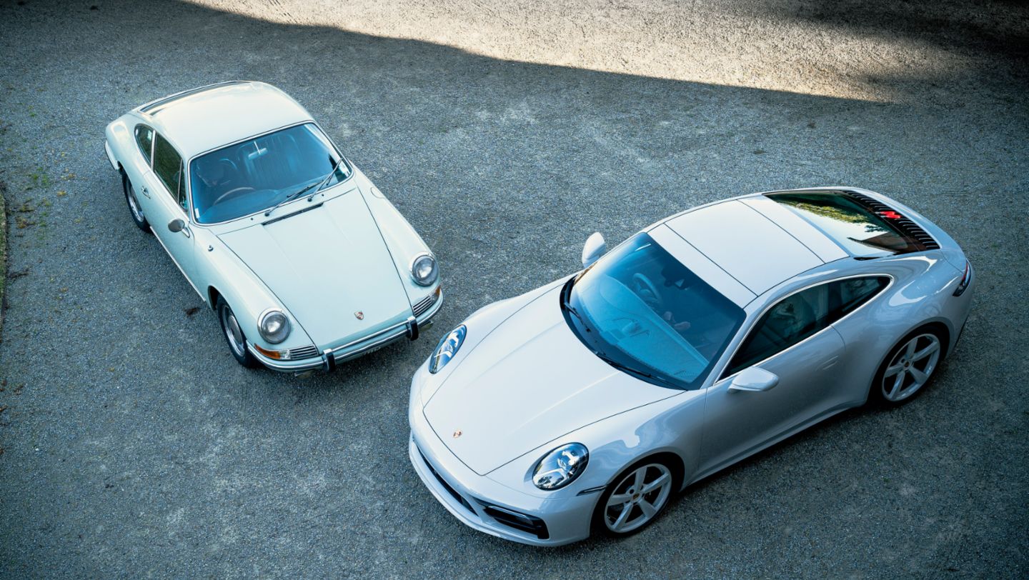 911 von 1965, 911 Carrera S, 2020, Porsche AG